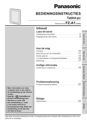 Panasonic FZ-A1 Series Bedieningsinstructies