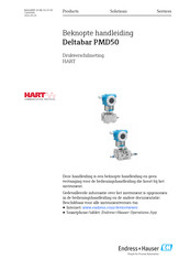 Endress+Hauser Deltabar PMD50 Handleiding