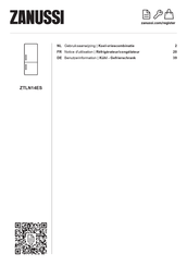 Zanussi ZTLN14ES Gebruiksaanwijzing