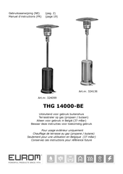 EUROM 324099 Gebruiksaanwijzing