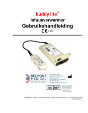 Belmont Medical Technologies buddy lite Gebruikshandleiding