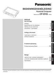 Panasonic CF-D1G Series Bedieningshandleiding