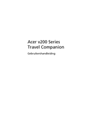 Acer v200 Series Gebruikershandleiding