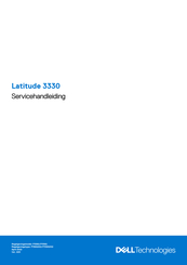 Dell Latitude 3330 Servicehandleiding