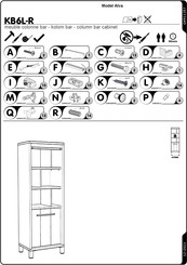 Profijt Meubel Alva KB6L-R Montagehandleiding