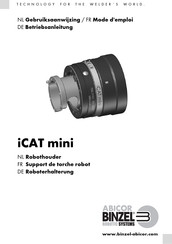 Abicor Binzel iCAT mini Gebruiksaanwijzing