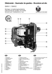 ACV BMV1 Montage- En Bedieningshandleiding