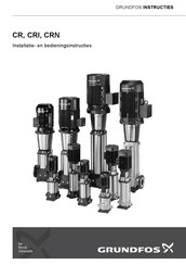 Grundfos CR Installatie- En Bedieningsinstructies