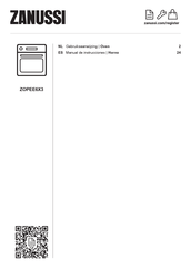 Zanussi ZOPEE6X3 Gebruiksaanwijzing