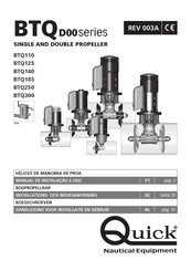 Quick BTQ185 Handleiding Voor Installatie En Gebruik