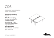 vitra. CDS Gebruiksaanwijzing