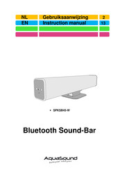 Aquasound SPKSB45-W Gebruiksaanwijzing