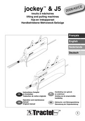 Tractel jockey & J5 Handleiding