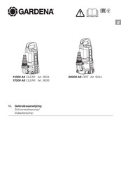 Gardena 17000 AS CLEAR Gebruiksaanwijzing