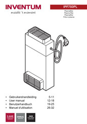 Inventum IPF750PL Gebruikershandleiding