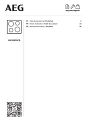 AEG IKE8565SFB Gebruiksaanwijzing