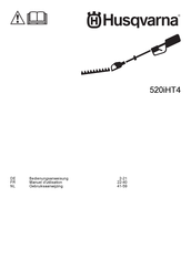 Husqvarna 520iHT4 Gebruiksaanwijzing