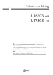 LG L1730B Series Gebruikshandleiding