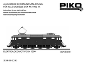 PIKO Rh 1000 NS Gebruiksaanwijzing