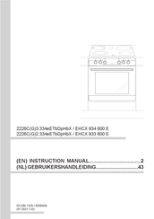 Amica EHCX 933 600 E Gebruikershandleiding