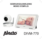 Alecto DIVM-770 Gebruiksaanwijzing