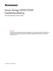 Lenovo S2200 Installatiehandleiding