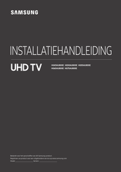 Samsung HG43AU800E Installatiehandleiding