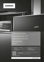 Siemens BV910E1B1 Gebruikershandleiding En Installatie-Instructies