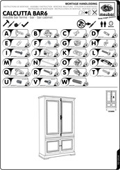 meubar CALCUTTA BAR6 Montagehandleiding