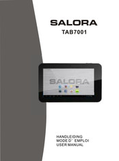 Salora TAB7001 Handleiding