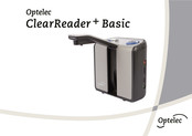 Optelec ClearReader+ Basic Gebruikershandleiding