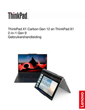 Lenovo ThinkPad X1 Carbon Gen 12 Gebruikershandleiding