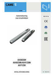 CAME AX402306 Installatiehandleiding