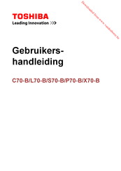 Toshiba S70-B Gebruikershandleiding