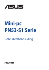 ASus PN53-S1 Series Gebruikershandleiding