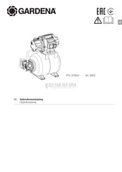 Gardena PTU 3700/4 Gebruiksaanwijzing