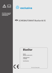 Exclusiva BlueStar Comfort 66 XS Gebruiksaanwijzing