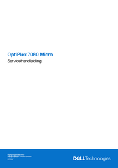 Dell OptiPlex 7080 Micro Servicehandleiding