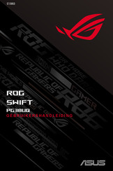 ASus ROG Swift PG38UQ Gebruikershandleiding