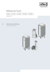 Reflex Reflexomat Touch RS 400/1 T external air T Bedieningshandleiding