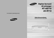 Samsung HT-AS710 Gebruiksaanwijzing