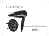 Carmen HD1690 Gebruiksaanwijzing