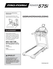 ICON Health & Fitness PETL78718.1 Gebruikershandleiding