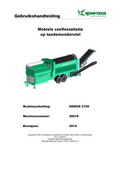 Komptech 28018 Gebruikshandleiding