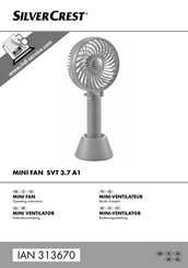 SilverCrest SVT 3.7 A1 Gebruiksaanwijzing