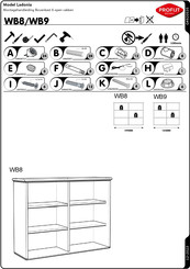 Profijt Meubel Ladonia WB9 Montagehandleiding