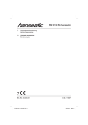 Hanseatic 34.043.31 Originele Handleiding