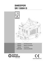 Nilfisk Advance SR 1300H D Gebruiksaanwijzing