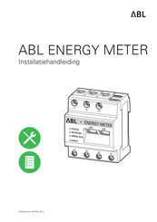 ABL ENERGY METER Installatiehandleiding