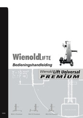 Wienold Lifte WLU /Ks Premium Bedieningshandleiding